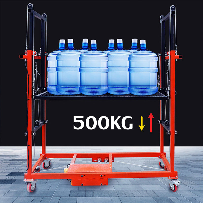 🔥Today's Specials🎉Foldable Electric Scaffolding Lift Platform for Home Use (500kg Load)🔥