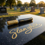 🐦Golden Tombstone Marker Pen for Restoring Faded Grave Inscriptions🔥