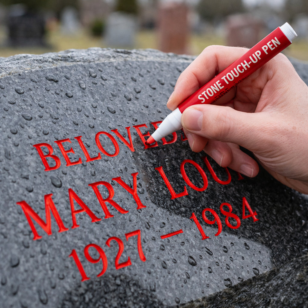 🐦Golden Tombstone Marker Pen for Restoring Faded Grave Inscriptions🔥