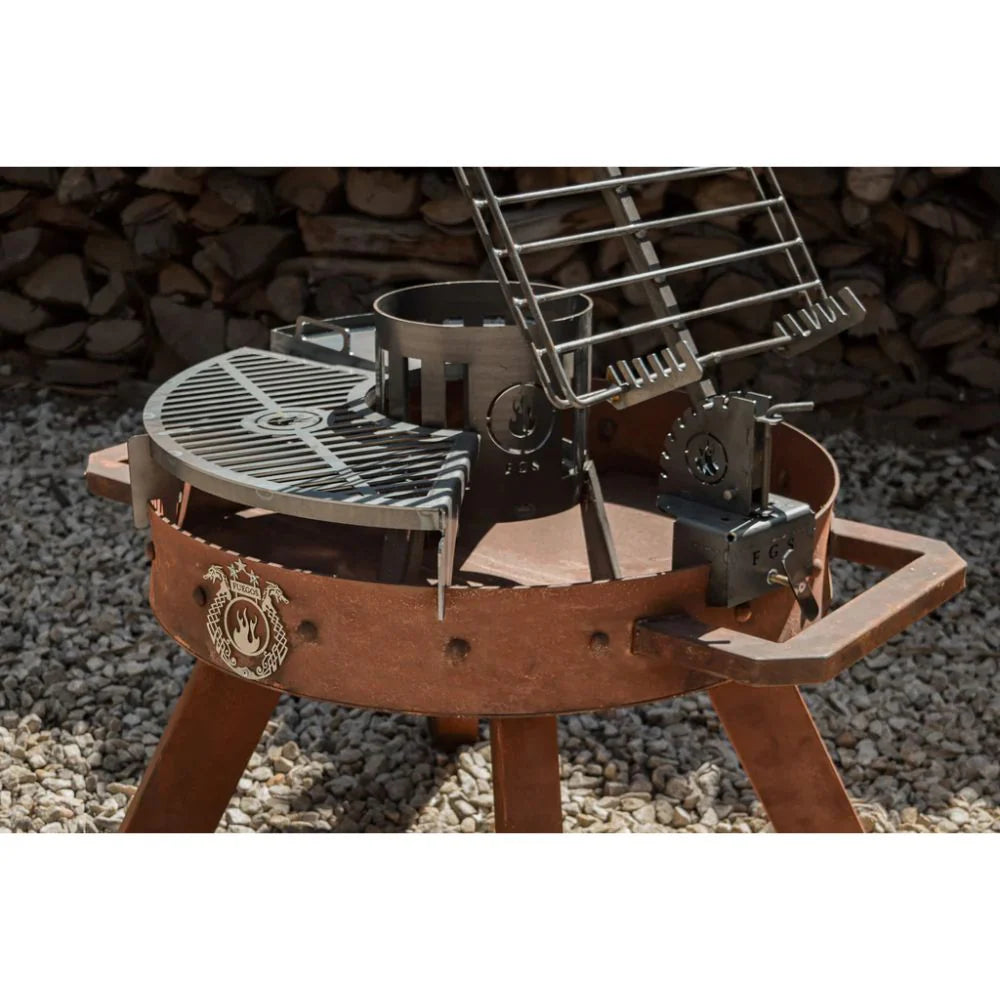 TX Petit Ram 80 Open Fire Argentine Wood and Charcoal Grill💋