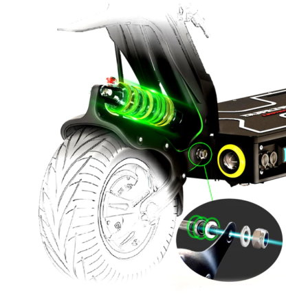 ⚡Foldable high range electric scooter🏆