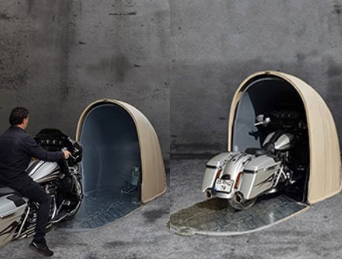 The best solution for motorcycle storage💋