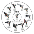 🔥10 in 1🔥  20V Cordless Multifunctional Power Tool Kit💋