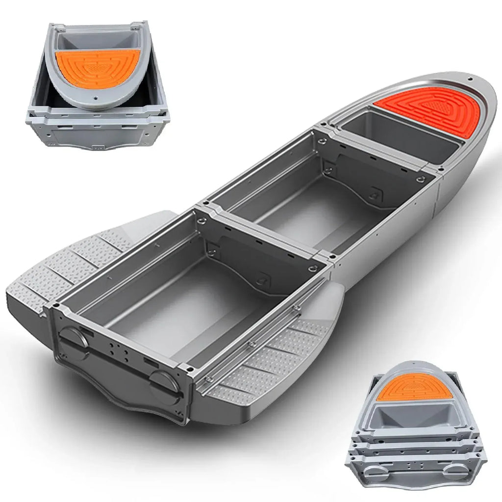 Detachable 5-Person Fishing Boat – Made with Eco-Friendly PE🏆