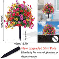 50% OFF TODAY ONLY 🎉🎉- Artificial Flowers for Outdoor Indoor Garden Home Decoration🏆