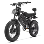 G70 Pro 20" Electric Cargo Bike 5000W Peak Dual Motor 48V 15Ah+18Ah Dual Batteries💋
