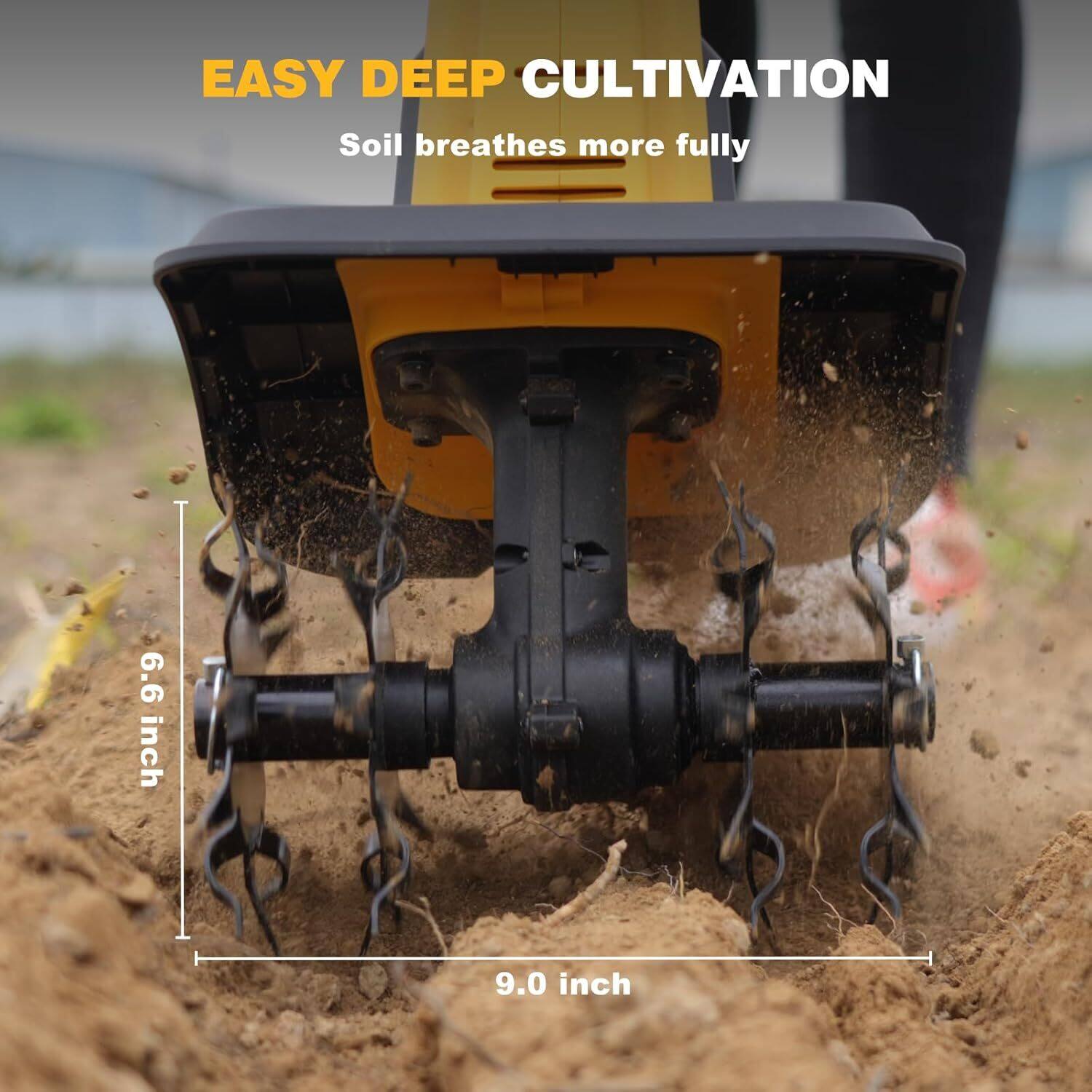 🔥Hot Sale🔥Cordless Tiller Cultivator💋