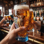 🍺🐮 Raise a Toast to 2026 — Limited Edition Highland Cow Glass!🔥