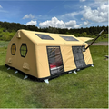 🏕️Light luxury fortress|Inflatable instant molding🔄Double door panoramic view|Available in all seasons❄️☀️🏆