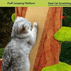🔥Clearance discount last 1% stock🔥 🐱 Oversized Luxury Cat Tree Tower for Multi-Cat Homes🏆