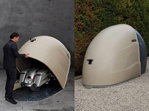 The best solution for motorcycle storage💋