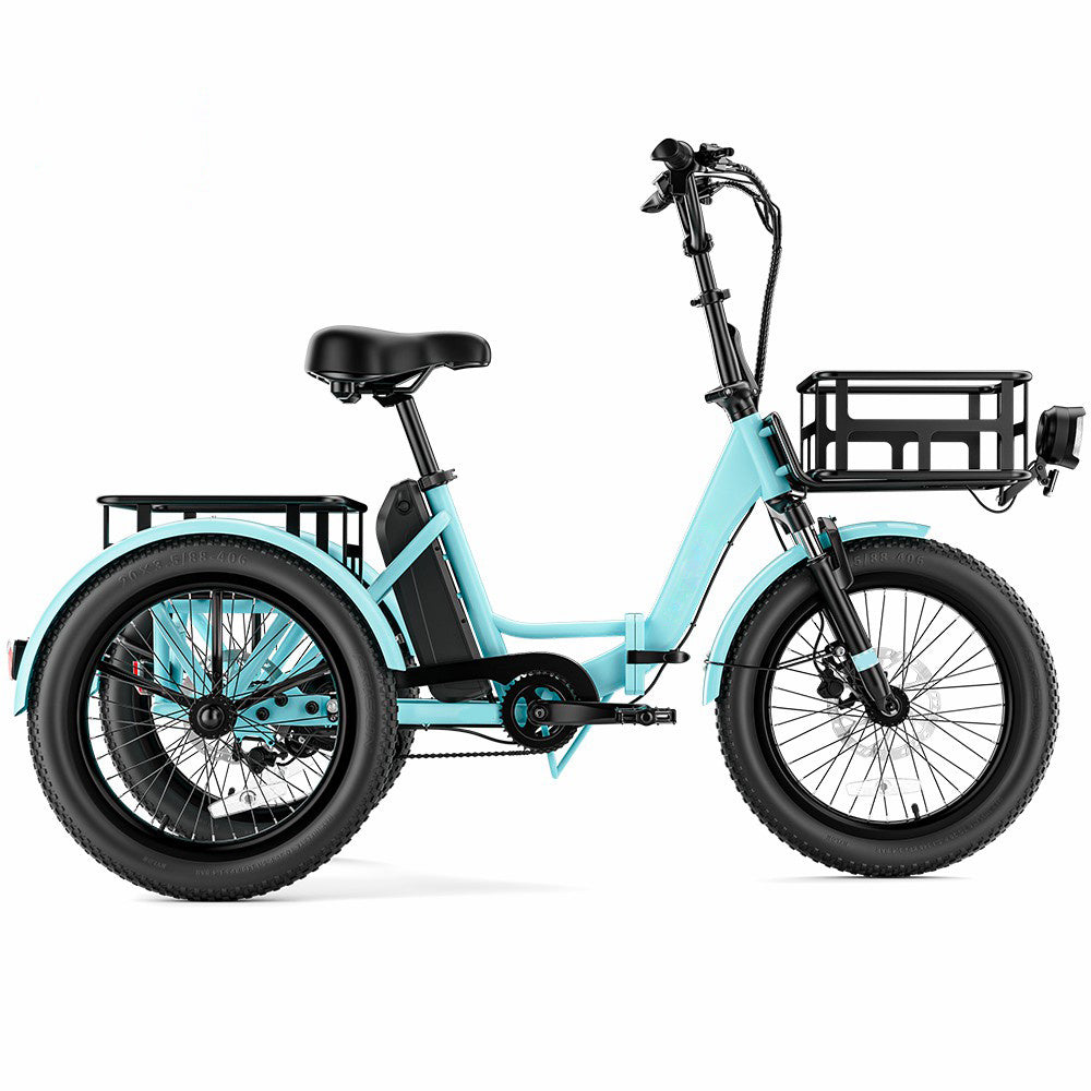 🚴Electric Folding Trike💥With a range of 35 to 70 miles🔥