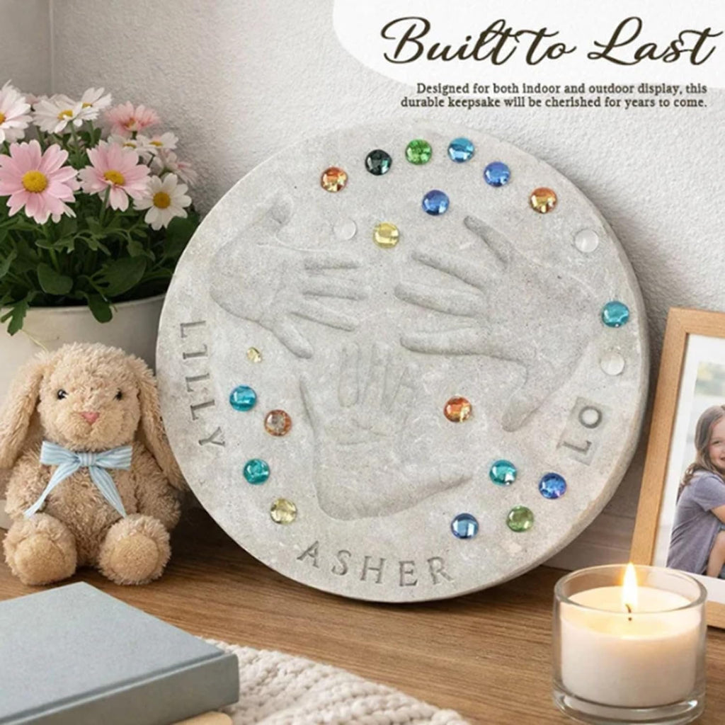 Freeze Time DIY Handprint Stepping Stone Kit🔥
