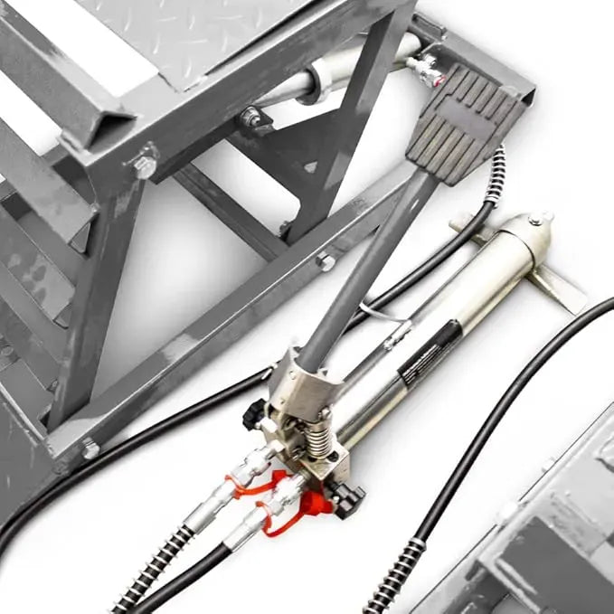 Capacity Hydraulic Underbody Access Car Lift with Ramp💋