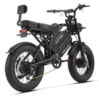 G70 Pro 20" Electric Cargo Bike 5000W Peak Dual Motor 48V 15Ah+18Ah Dual Batteries💋