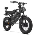 G70 Pro 20" Electric Cargo Bike 5000W Peak Dual Motor 48V 15Ah+18Ah Dual Batteries💋
