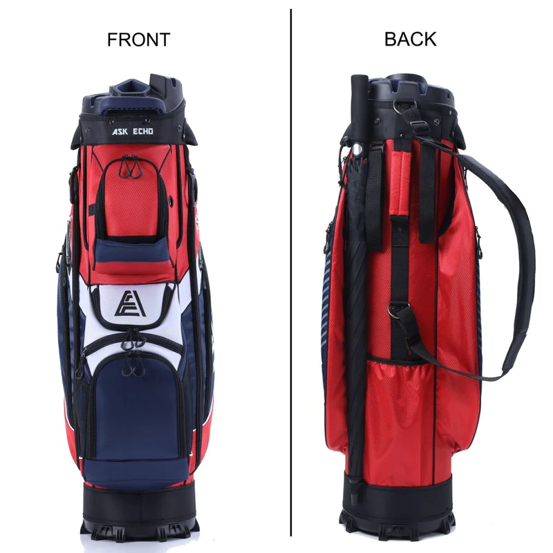 ⚡Clearance Sale🏌 Golf Cart Bag 14 Way Organizer Divider Silent Top / Navy(🔥Buy two for free shipping).🔥