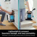 Portable Carpet, Upholstery & Area Rug Cleaner with Pet Mess Tool, Stain & Odor Remover, Perfect for Car Interiors, Includes 3 Cleaning Tools & Cleaning Solution, White🔥