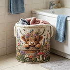 🌱🐂Highland Cow Garden Charm Storage Basket🔥